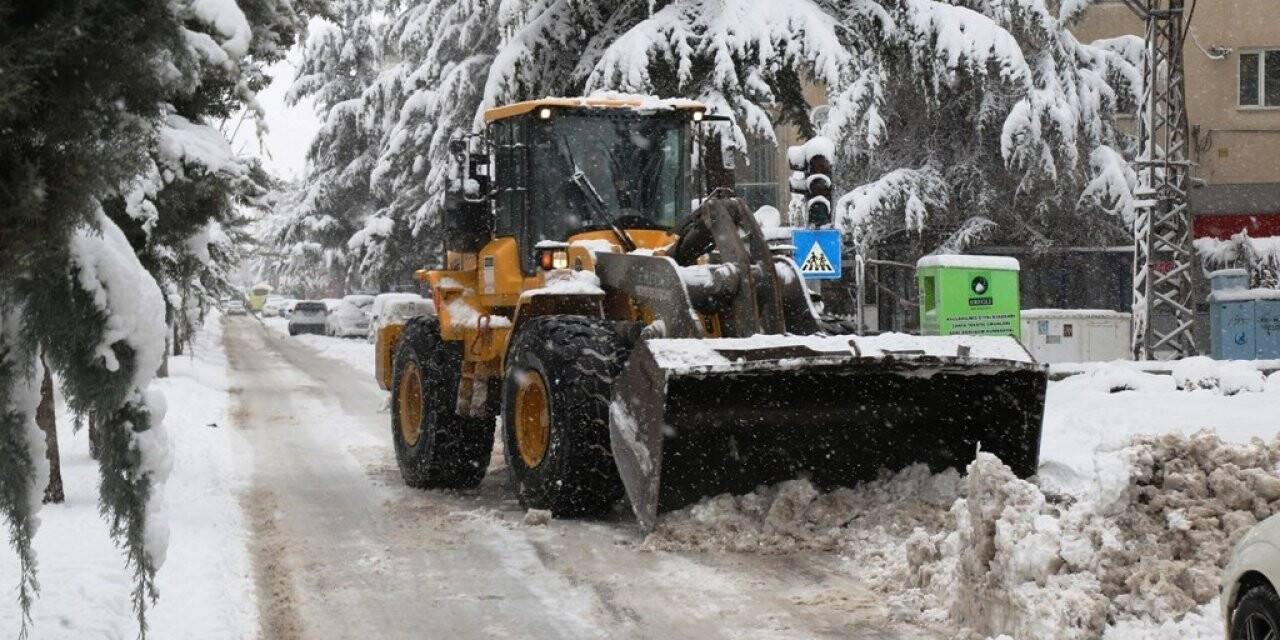 Ereğli Belediyesi’nden kar seferberliği