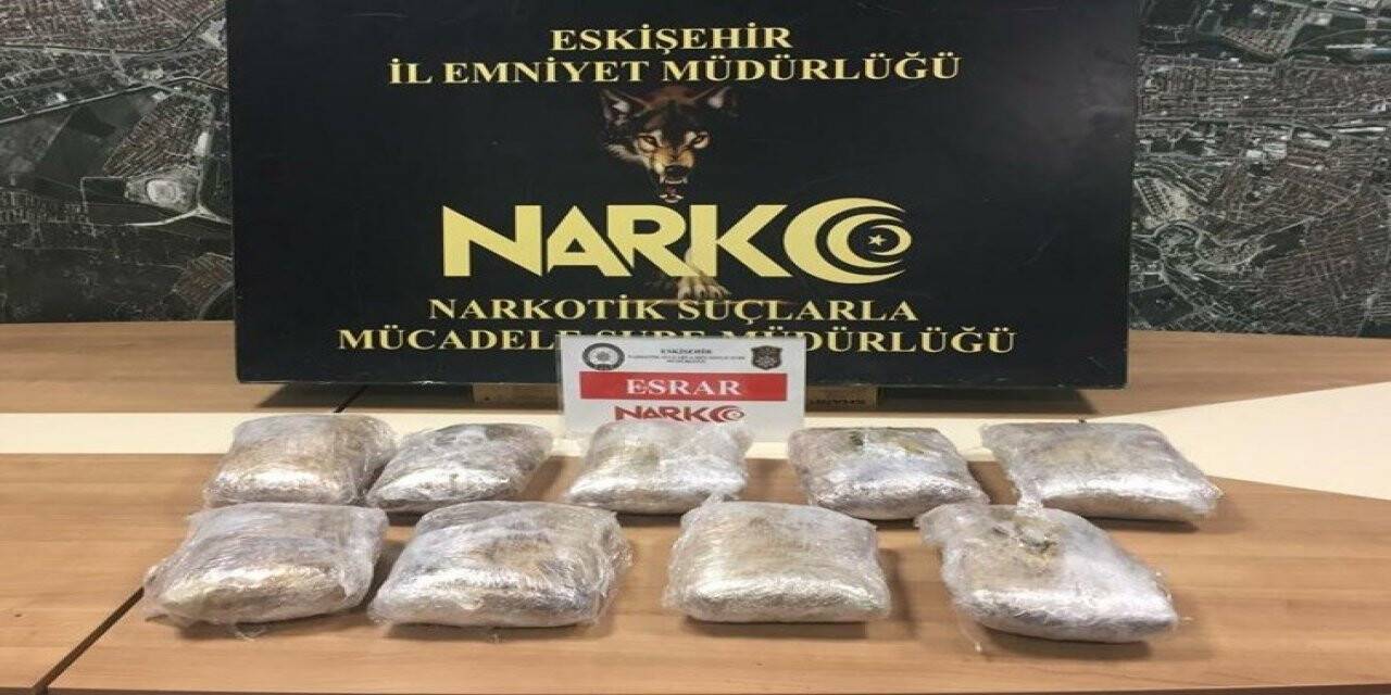 Uyuşturucu operasyonunda 5 kilogram esrar ele geçirildi