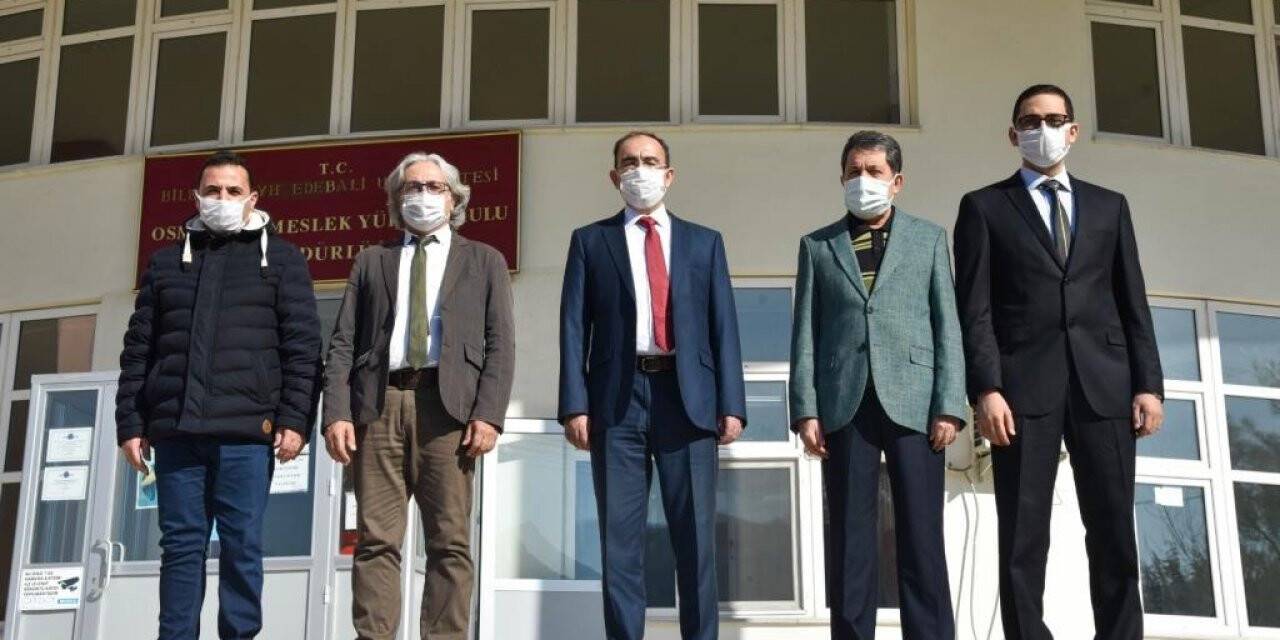 Rektör Beydemir’in Osmaneli temasları