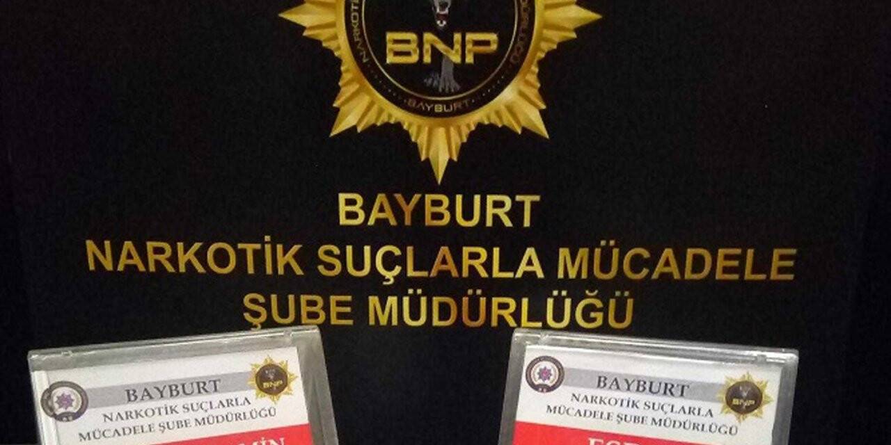 Bayburt’ta uyuşturucu operasyonu: 2 kişi tutuklandı