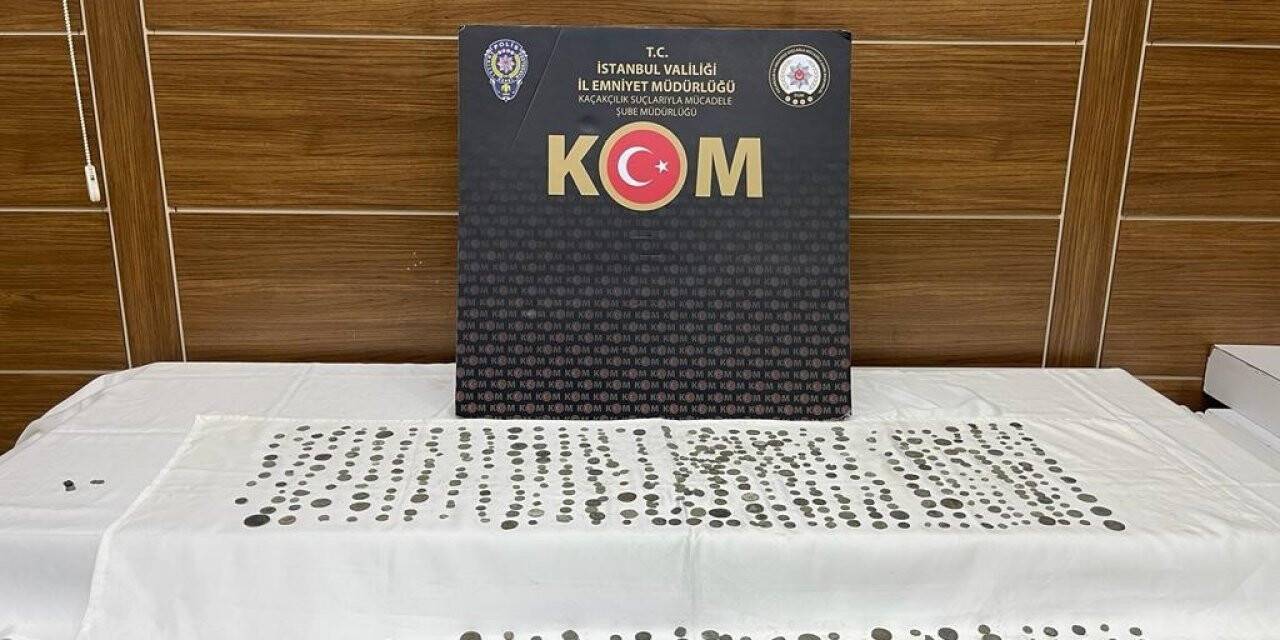 İstanbul’da tarihi eser operasyonu: Binlerce sikke ve obje ele geçirildi