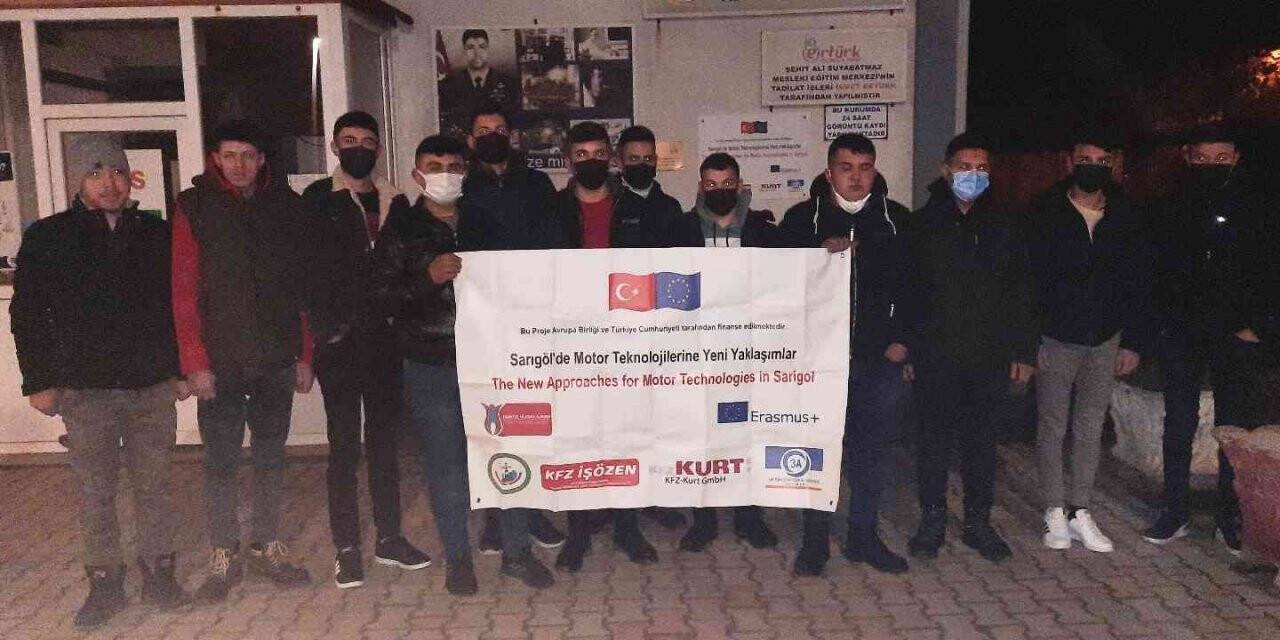 Sarıgöllü çıraklar Almanya’da kursa katılacak