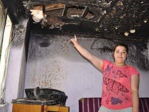 TELEVİZYON BOMBA GİBİ PATLADI