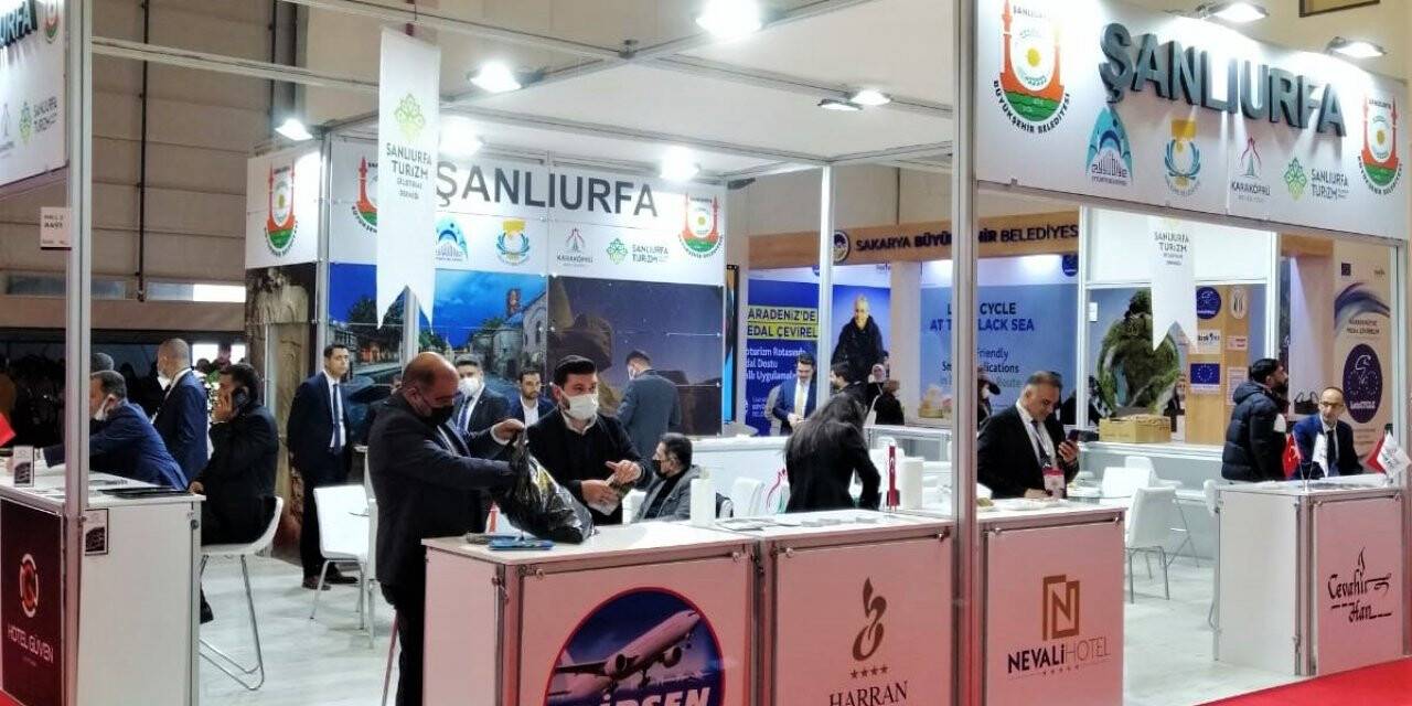 EMİTT Fuarı’nda Haliliye Belediyesine yoğun ilgi