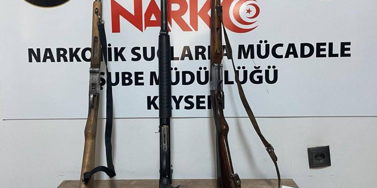 Kayseri’de 3 farklı uyuşturucu operasyonu: 5 gözaltı