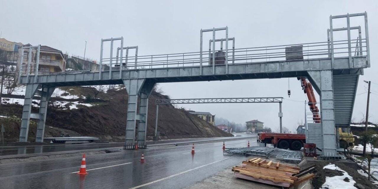 Ören Mahallesi’ne üst geçit yapımı tamamlandı