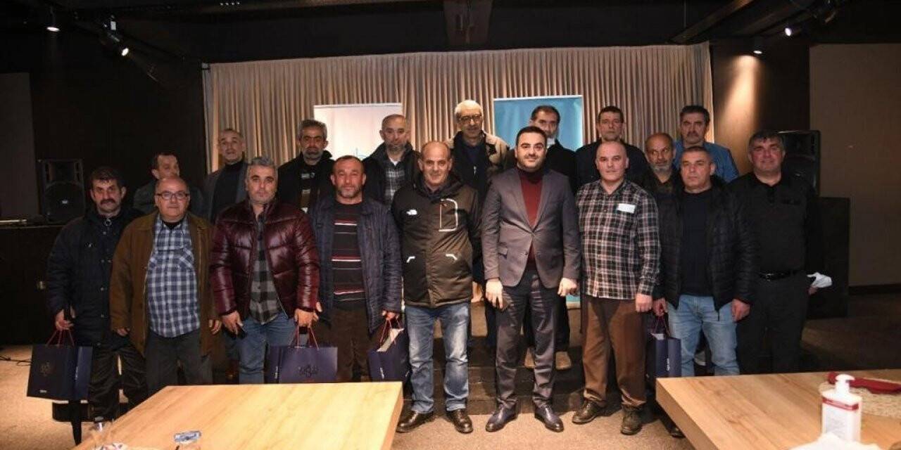 Emekliye ayrılan personellere veda yemeği