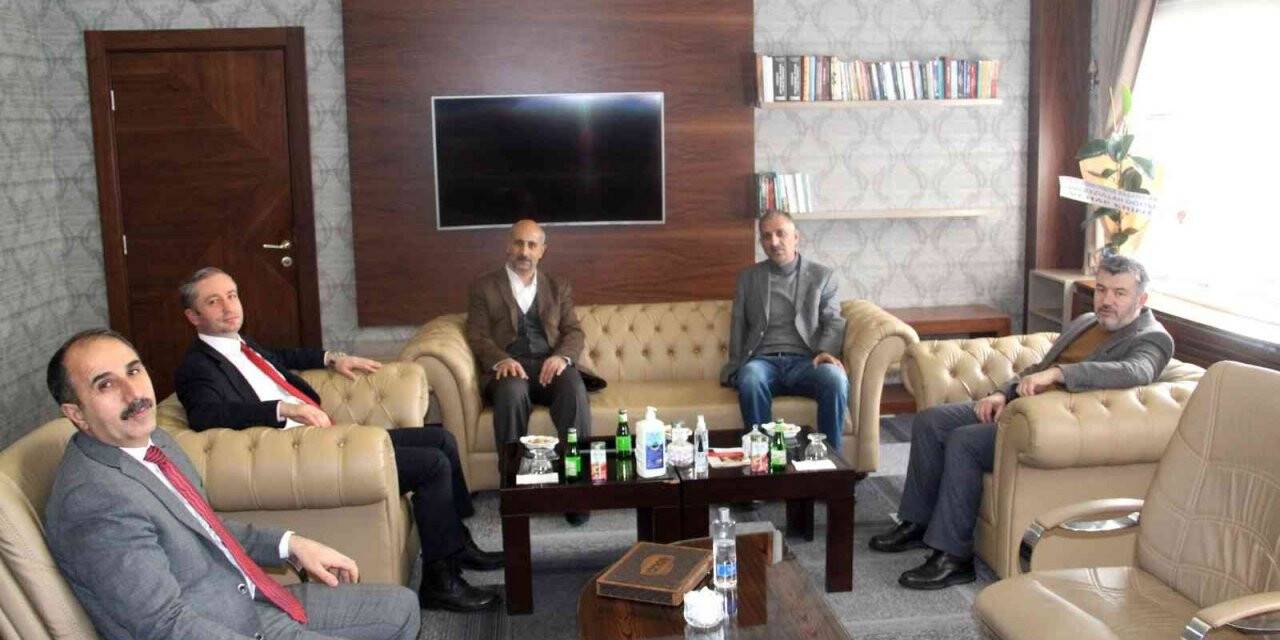 Eski müdür Başak’tan Ağrı Milli Eğitim Müdürü Kökrek’e ziyaret