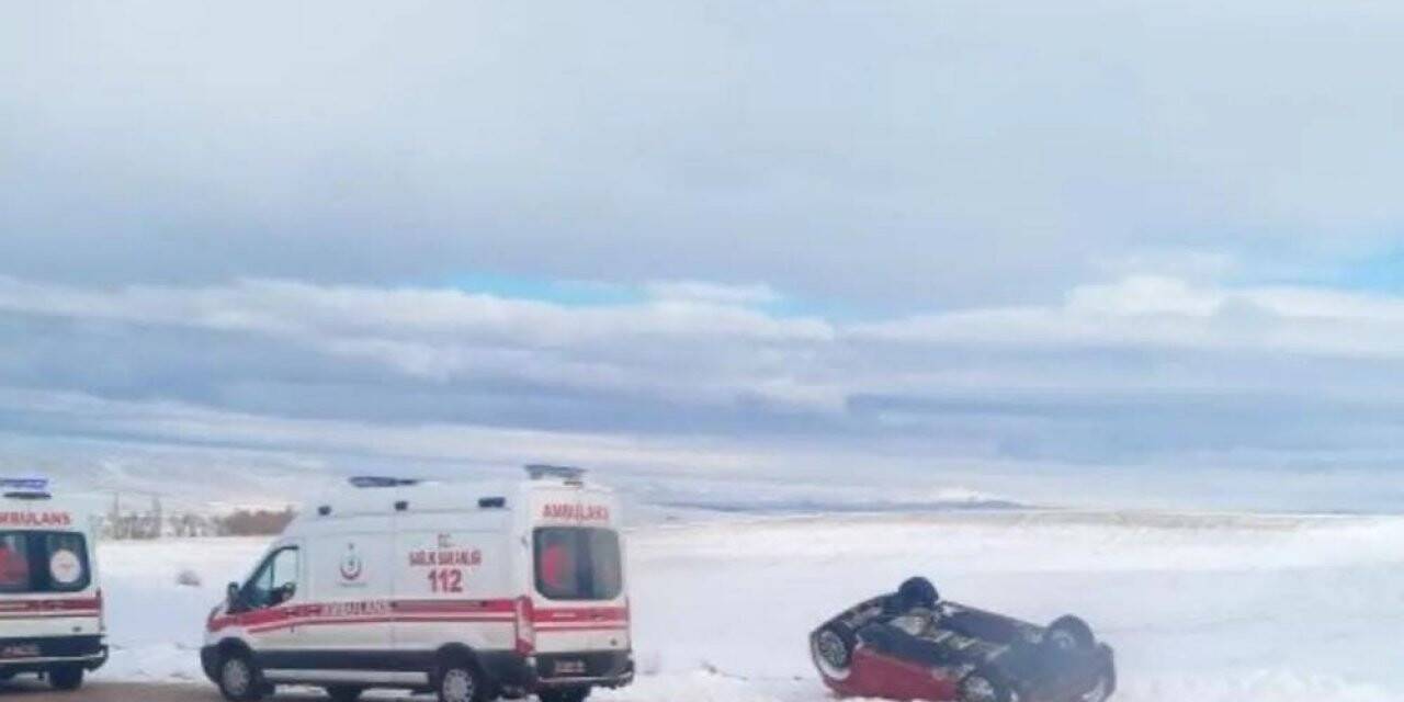 Duruşmaya giden avukat kaza yaptı