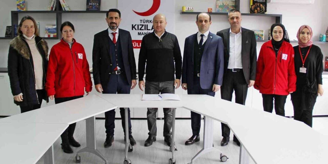 Türk Kızılay Manisa ve Yeşilay Manisa’dan ’Yeşilay Yanımda, Gönüllüler Sahada’ projesi