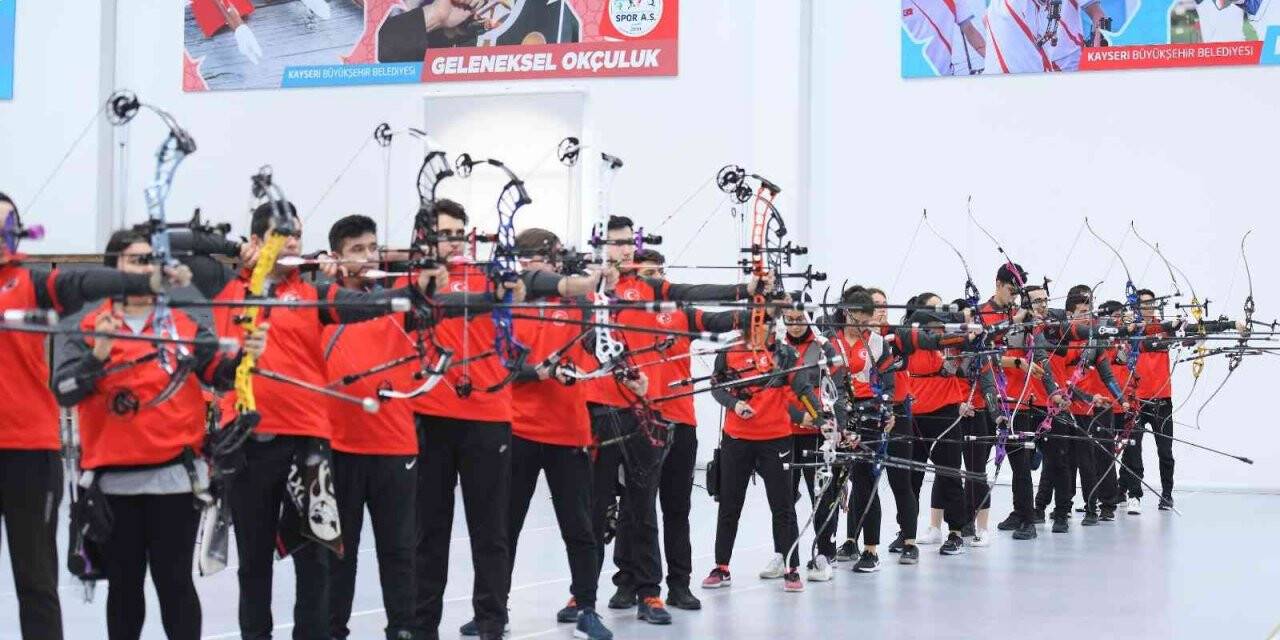 Okçuluk Milli Takımı, Kayseri’de kamp yapıyor