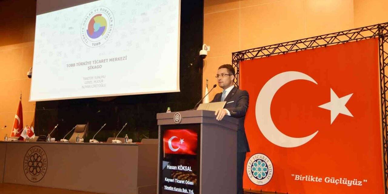 TOBB Şikago Türkiye Ticaret Merkezi, KTO üyelerine tanıtıldı