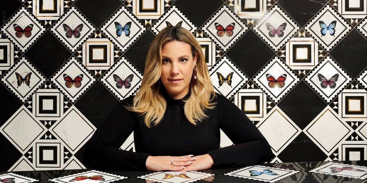 Mary Katrantzou imzalı yeni karo koleksiyonu duvar ve zeminlerde