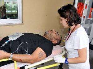 Polisten kaçmak isterken yanlışlıkla kendisini vurdu