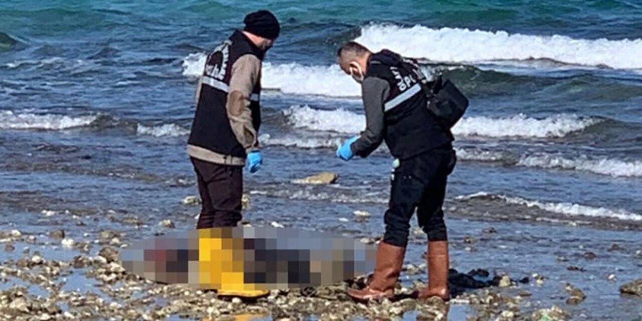 Çeşme’de karaya vurmuş bir ceset bulundu