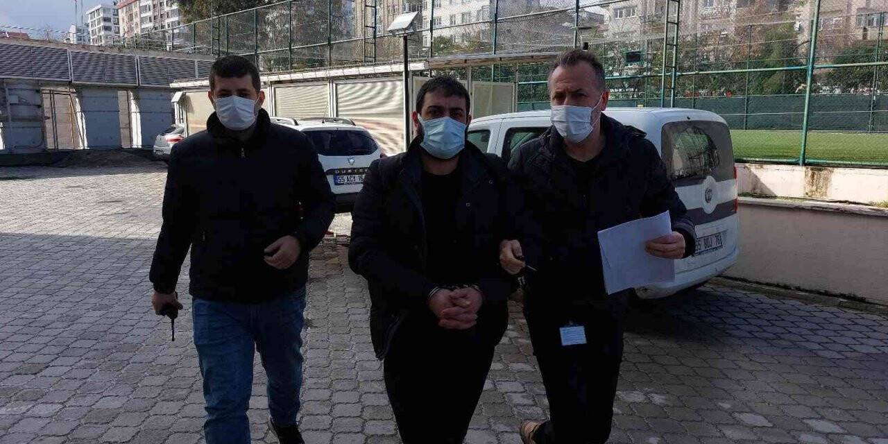 Samsun’da silahla bir kişiyi yaralayan şahıs tutuklandı