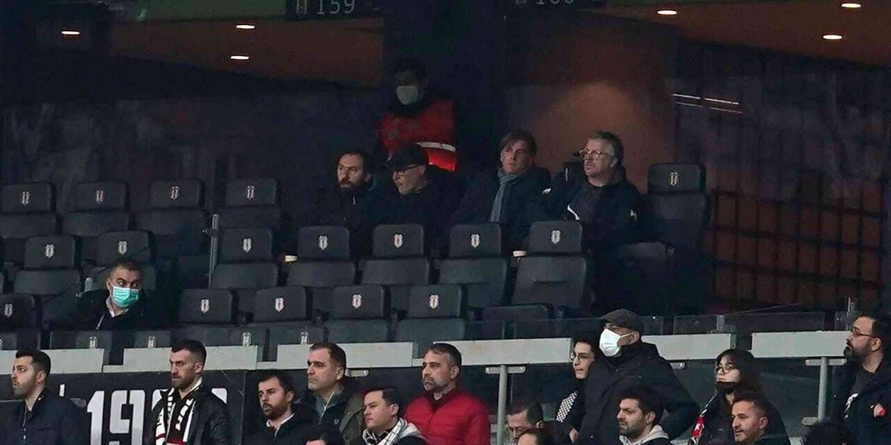 Domenec Torrent, Beşiktaş - Göztepe maçını takip etti
