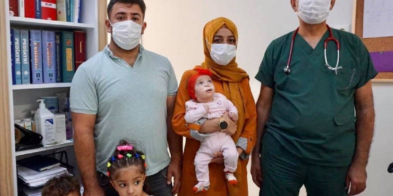 Lina bebek ANKA’da iyileşti
