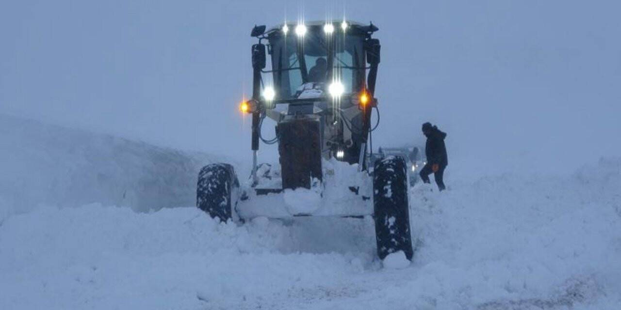Muş’ta 111 köy yolu ulaşıma kapandı