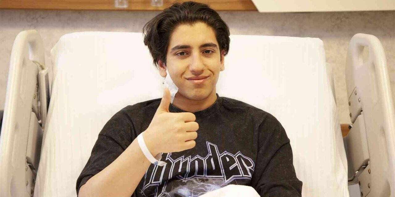 Aşırı el terlemesinden psikolojisi bozulan Muhammet, ETS ameliyatı ile kurtuldu