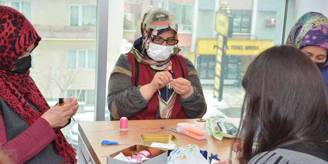 Keçiörenli kadınlar KEÇMEK’te üreterek kazanıyor