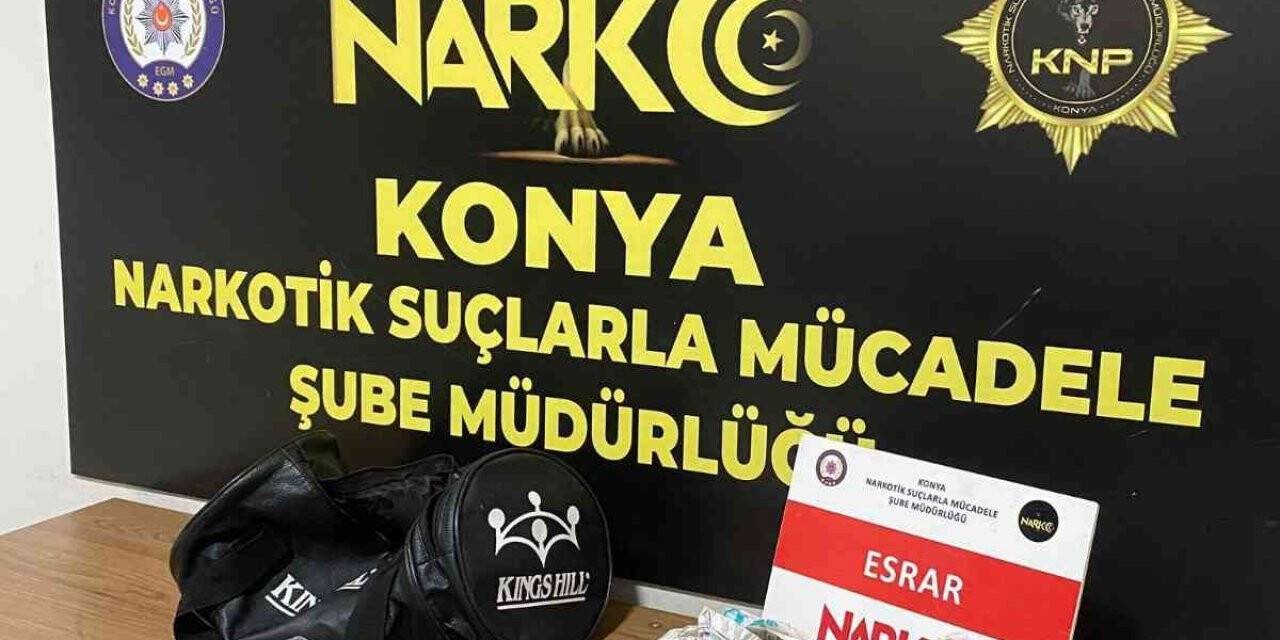 Konya’da uyuşturucu operasyonunda 4 tutuklama