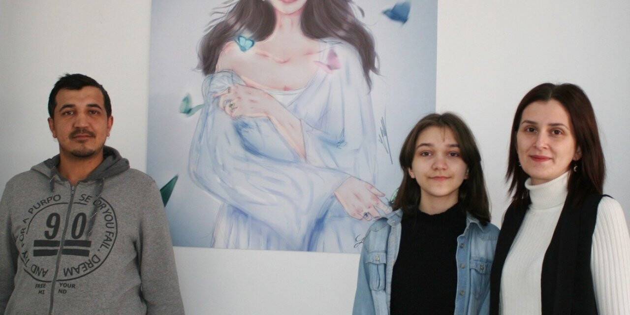 Yaşı küçük ama yeteneği herkesi hayran bırakıyor