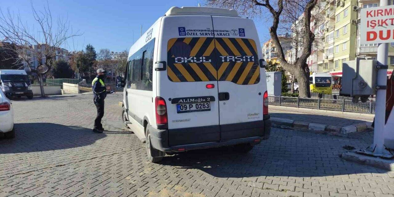 Aydın’da okul servisleri denetlendi