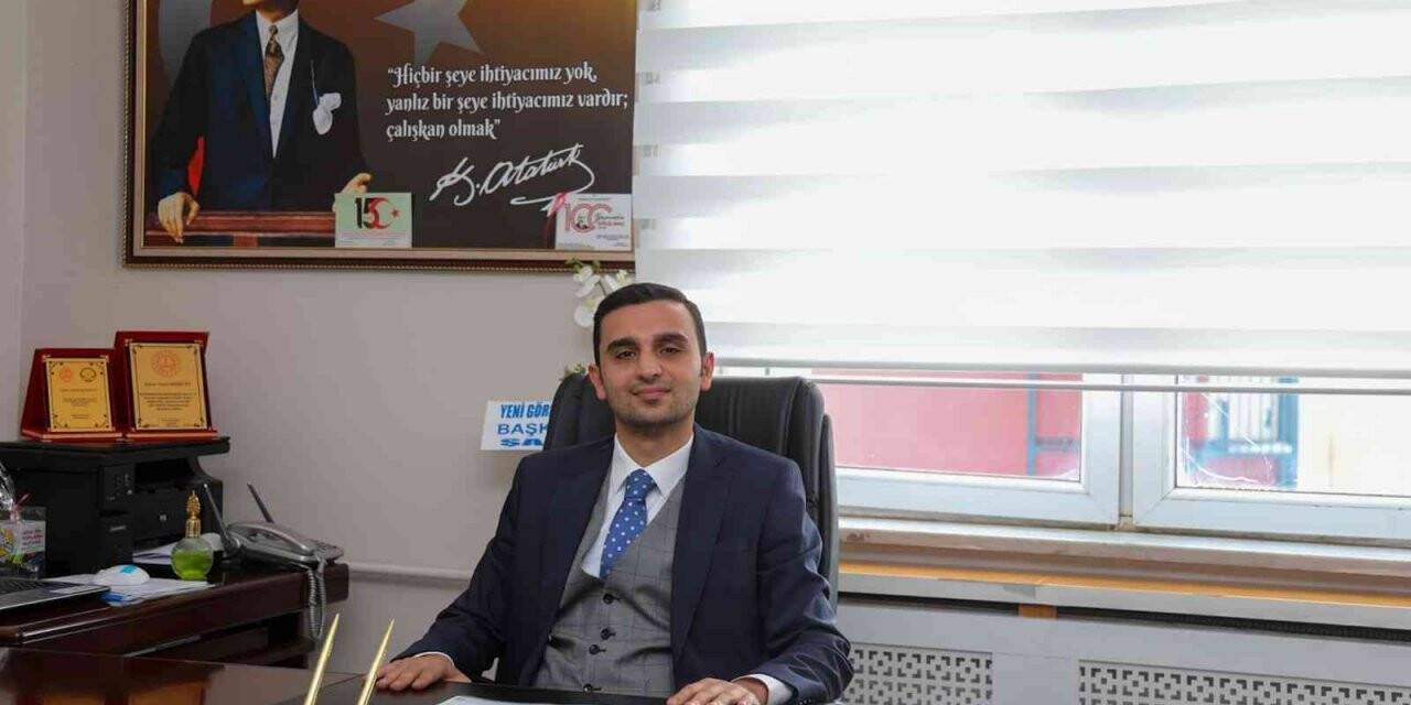 Türkiye’nin en genç ilçe milli eğitim müdürü göreve başladı