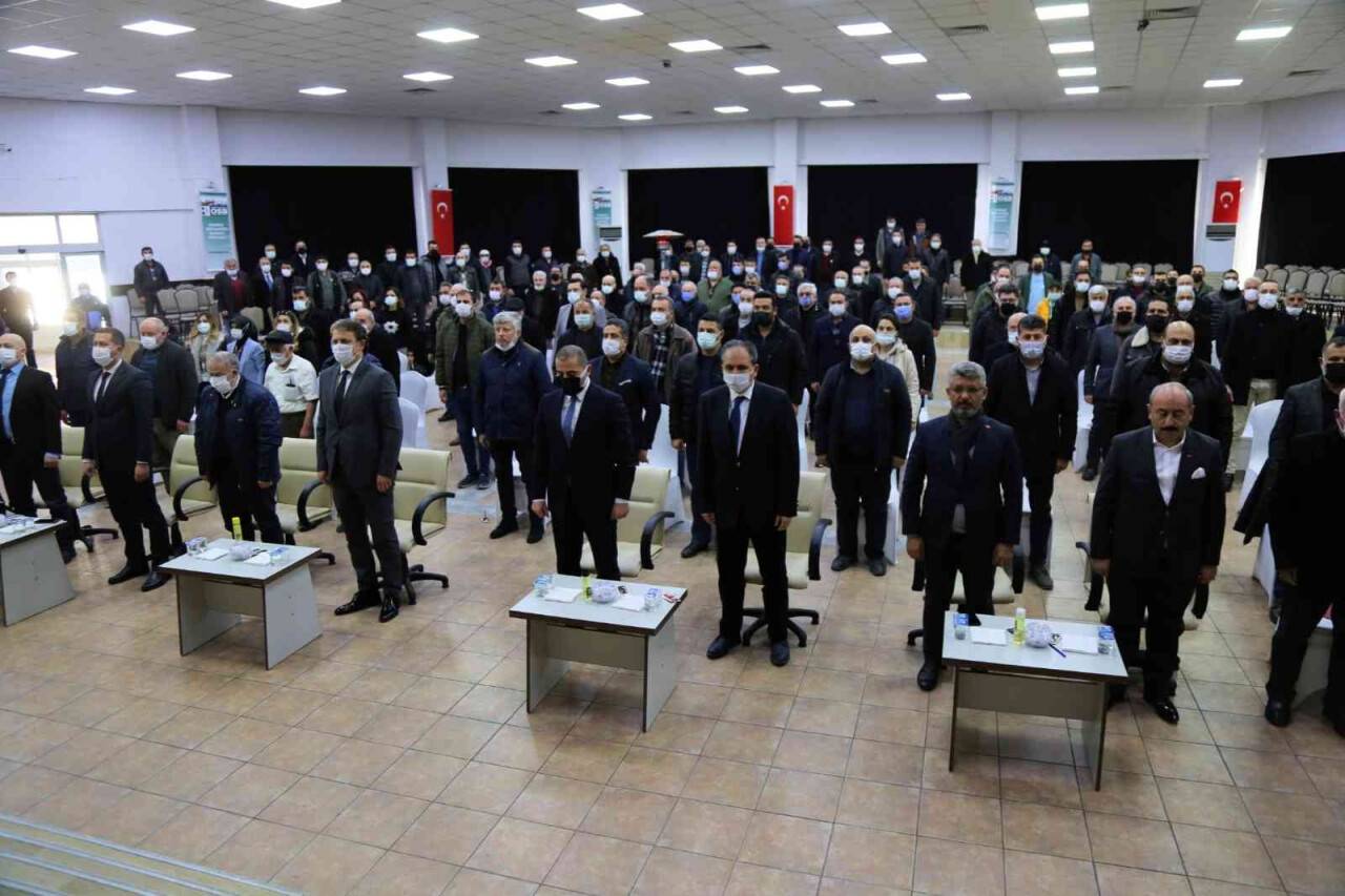 Uşak OSB bilgilendirme ve arazi tahsis modellemesi toplantısı düzenlendi