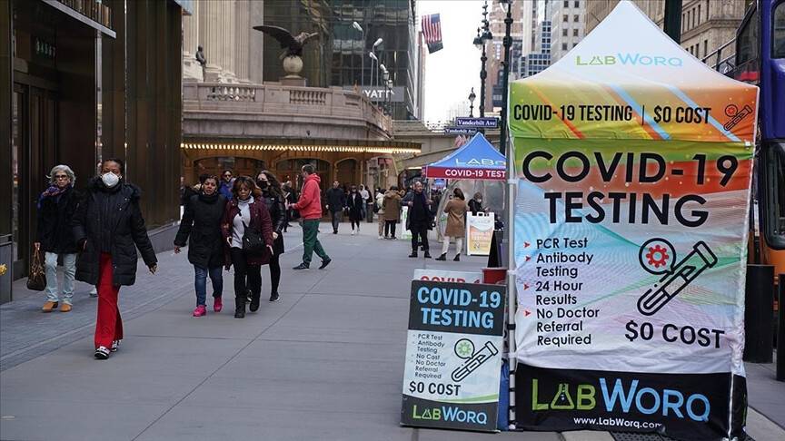 ABD'de Kovid-19'dan ölenlerin sayısı 918 bin 455'e çıktı