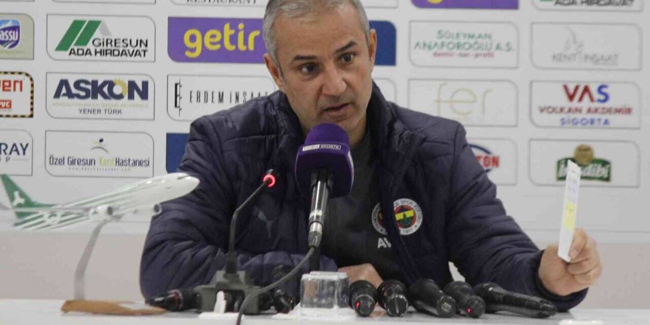 İsmail Kartal: “Bugün bütün istatistiklerin karşılığını aldık”