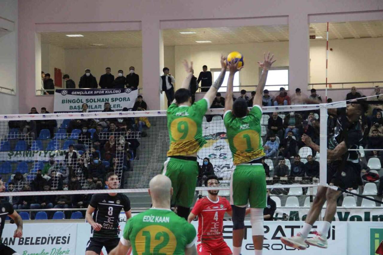 Efeler Ligi: Bingöl Solhan Spor: 3 - Cizre Belediyespor: 2