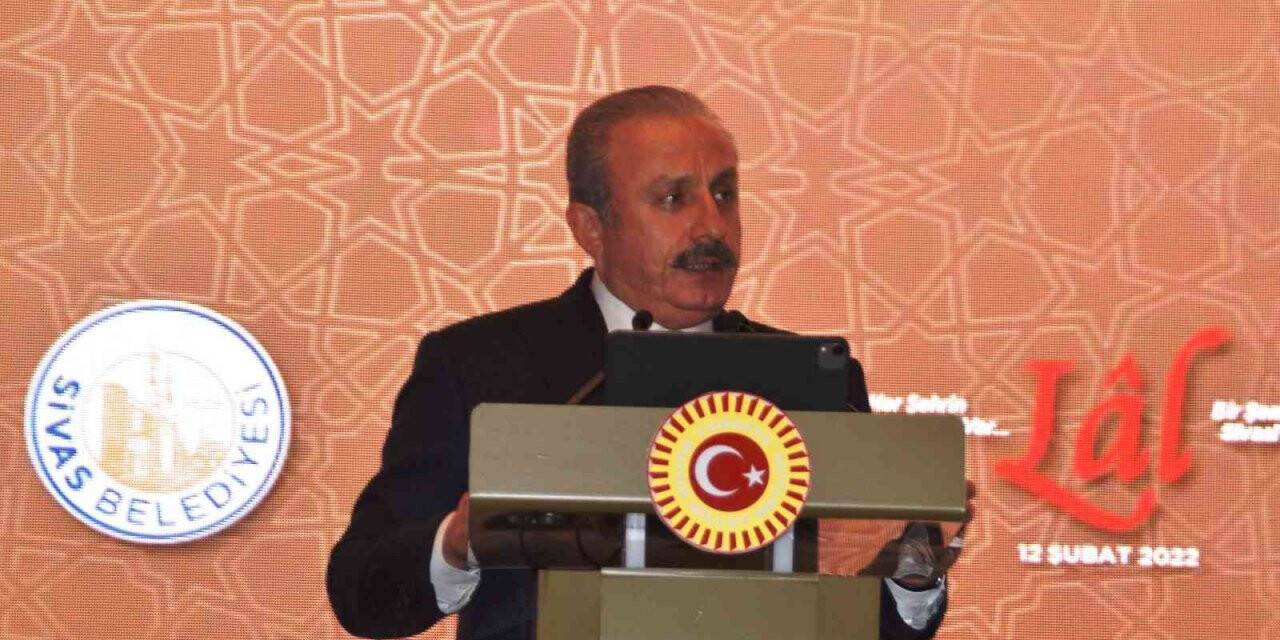 TBMM Başkanı Şentop: Kadim şehirlerin, kadim tarihlerini ve şahsiyetlerini diri tutmak hepimizin vazifesidir