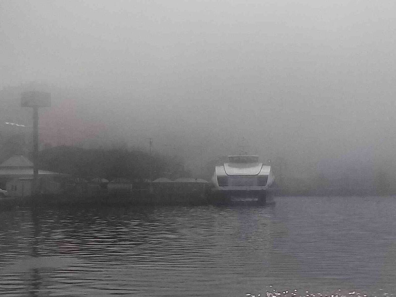 Bandırma’da yoğun sis ulaşımını olumsuz etkiledi