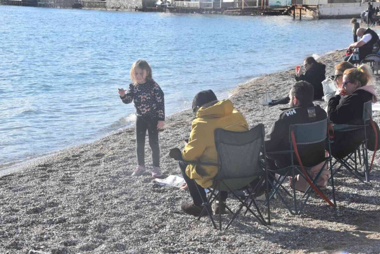 Güzel havanın tadını çıkardılar