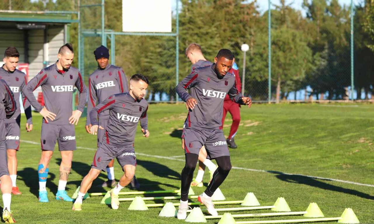 Trabzonspor’da Marek Hamsik takımla çalıştı