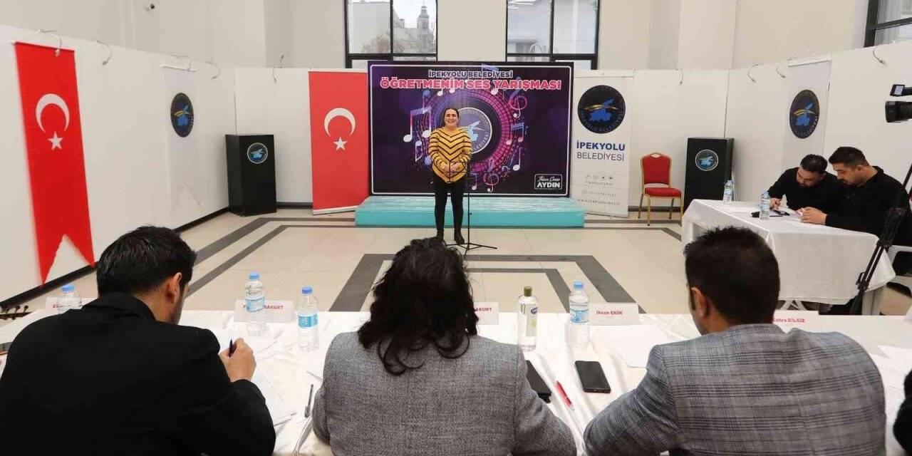 İpekyolu’nda ‘Öğretmenim Ses Yarışması’ heyecanı