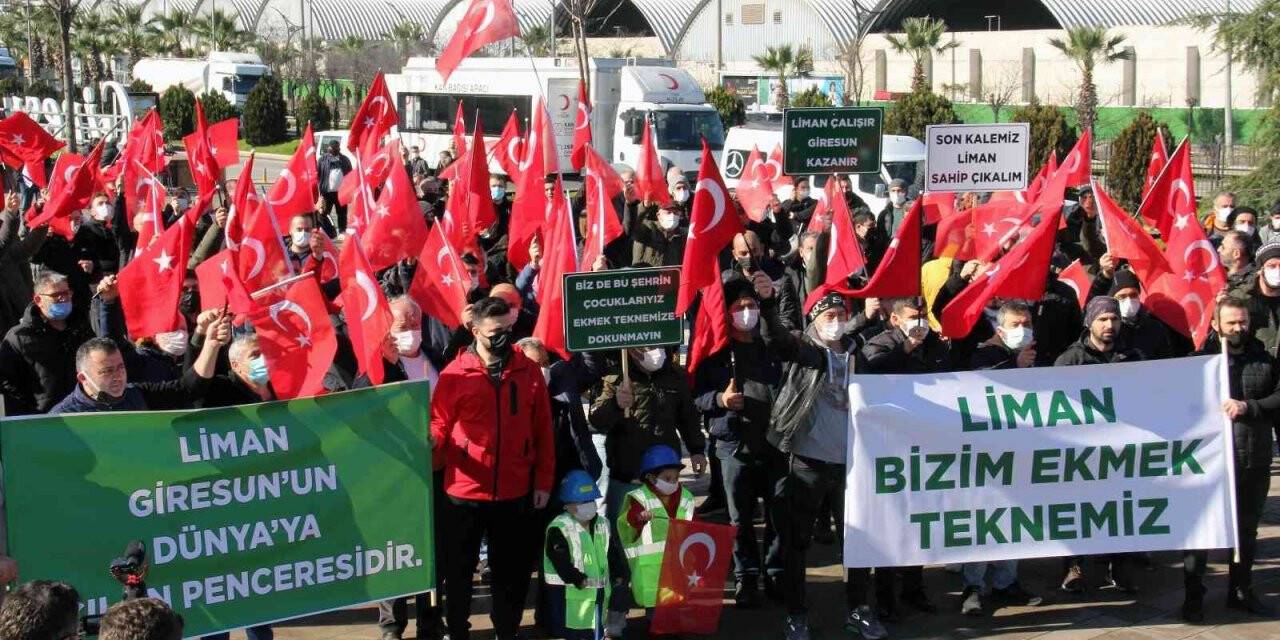 GESOB Başkanı Kara: “Liman giderse Giresun ekonomisi darbe alır”