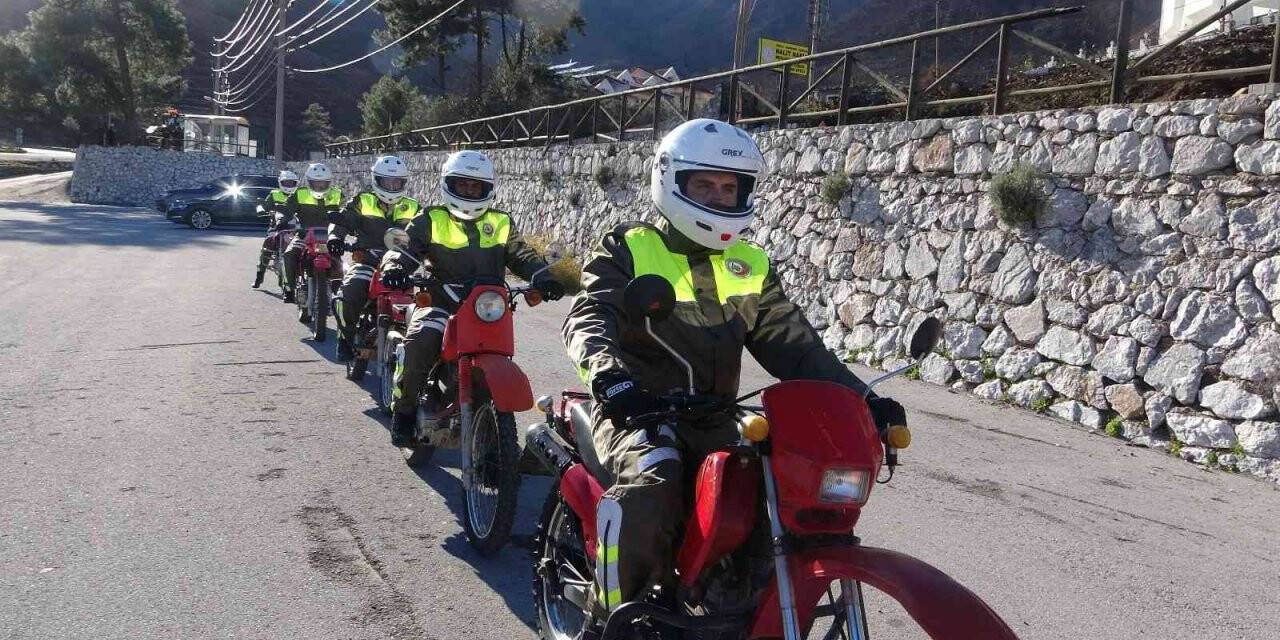 Muğla’nın motorlu sincaplarına ileri sürüş eğitimi