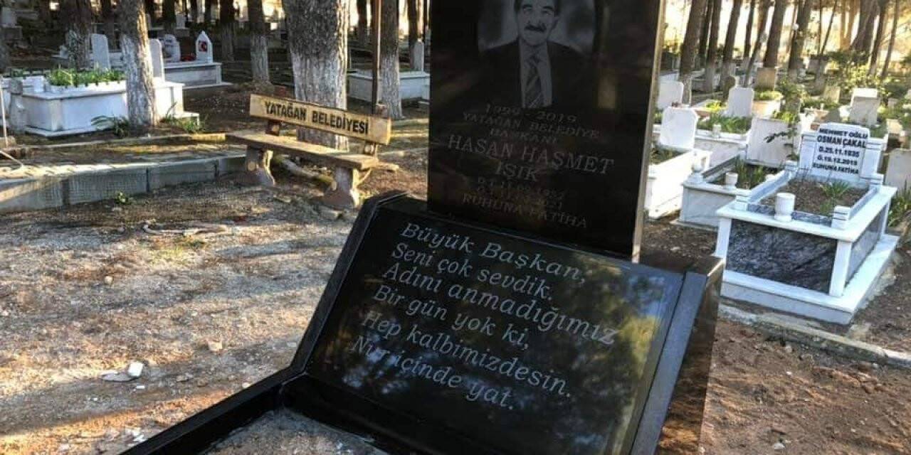 Hasan Haşmet Işık’ın mezarı 1 yıl sonra yapıldı