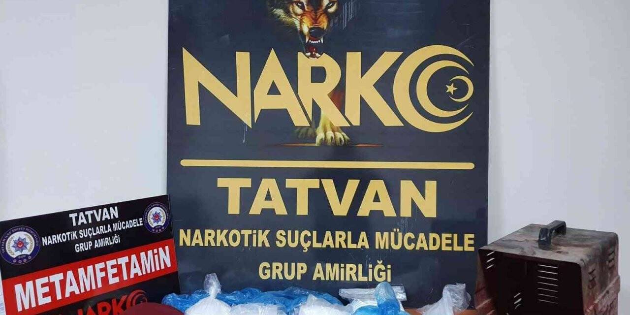 Bitlis’te 3 kilo Metanfetamin ele geçirildi