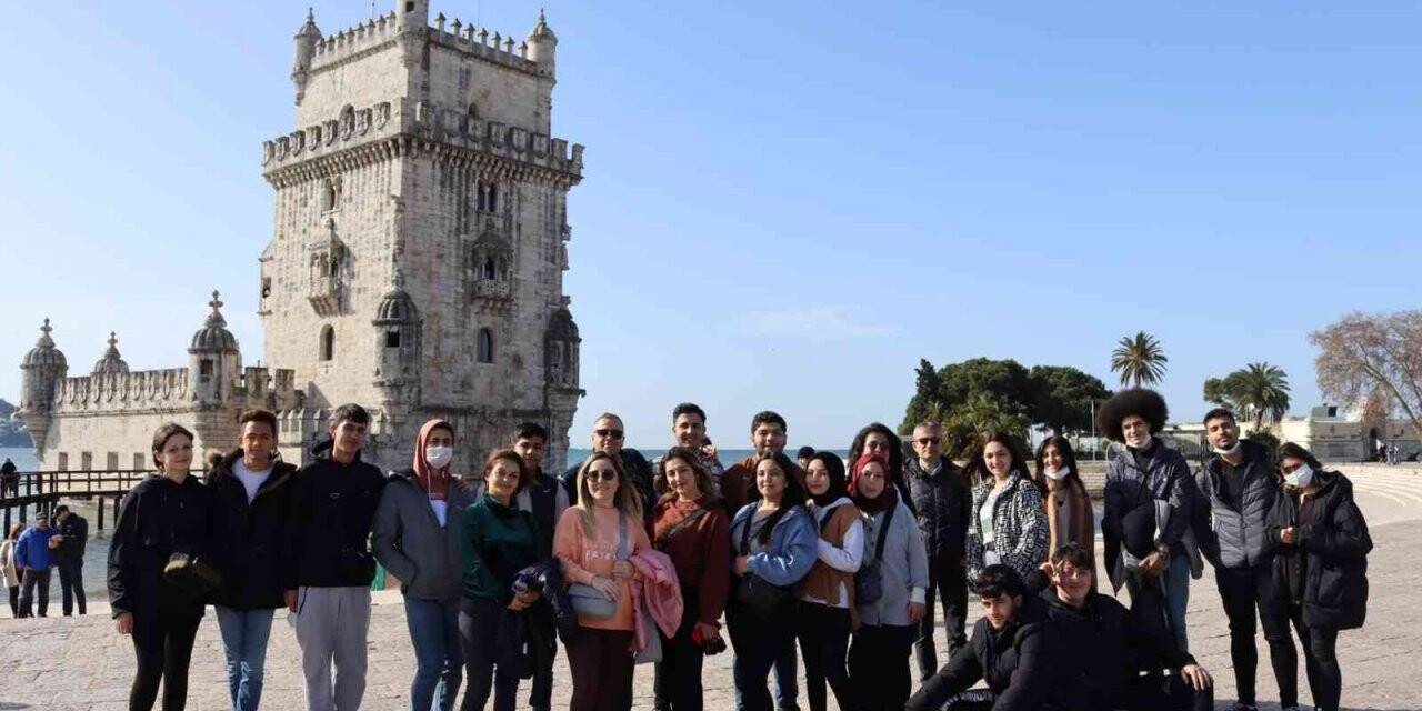 Gömeçli öğrenciler Portekiz’de staj gördü
