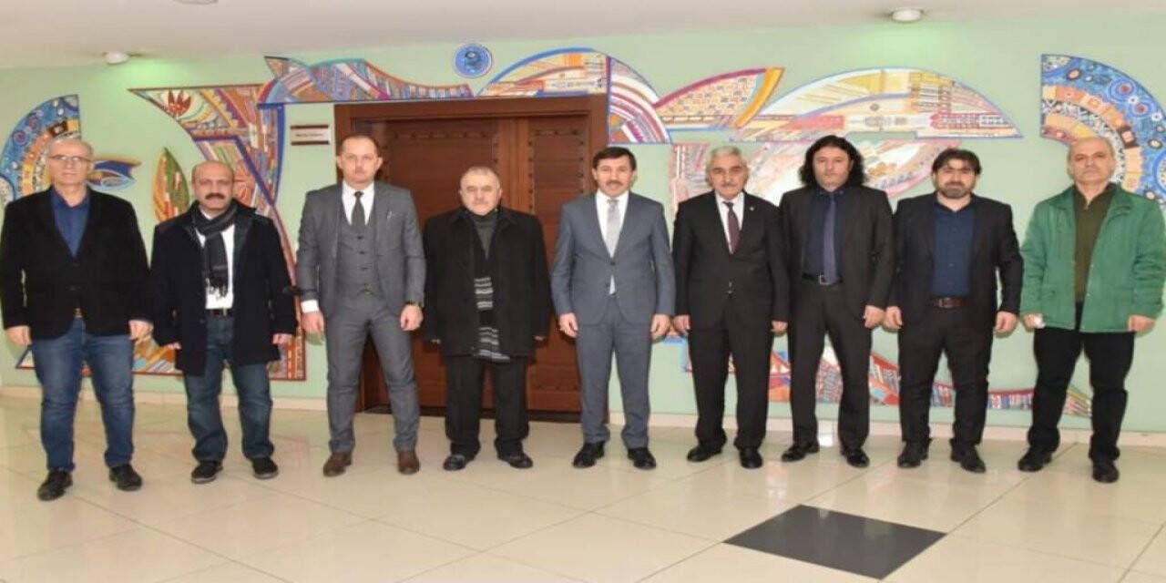 TÜFAD Konya’dan Başkan Kılca’ya ziyaret