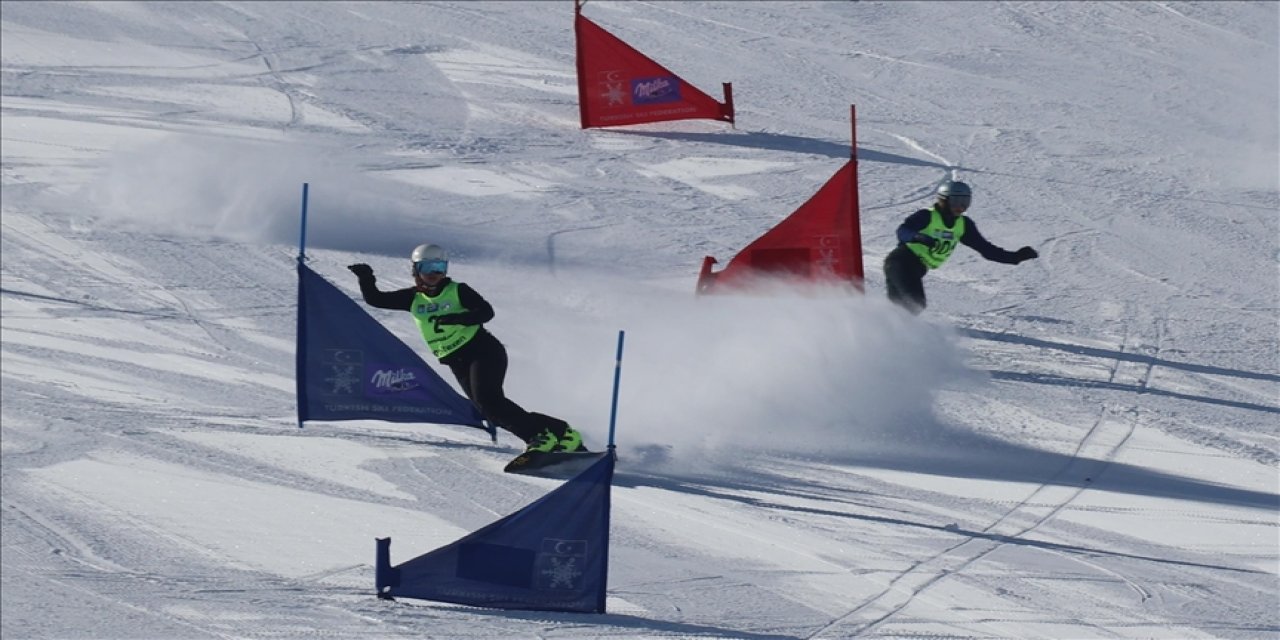 Snowboard Alpine 2. Etap Yarışmaları başladı