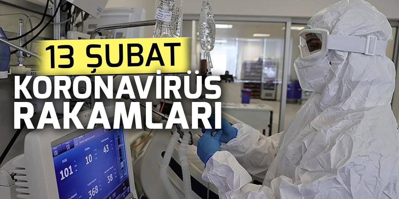 13 Şubat koronavirüs tablosu açıklandı!