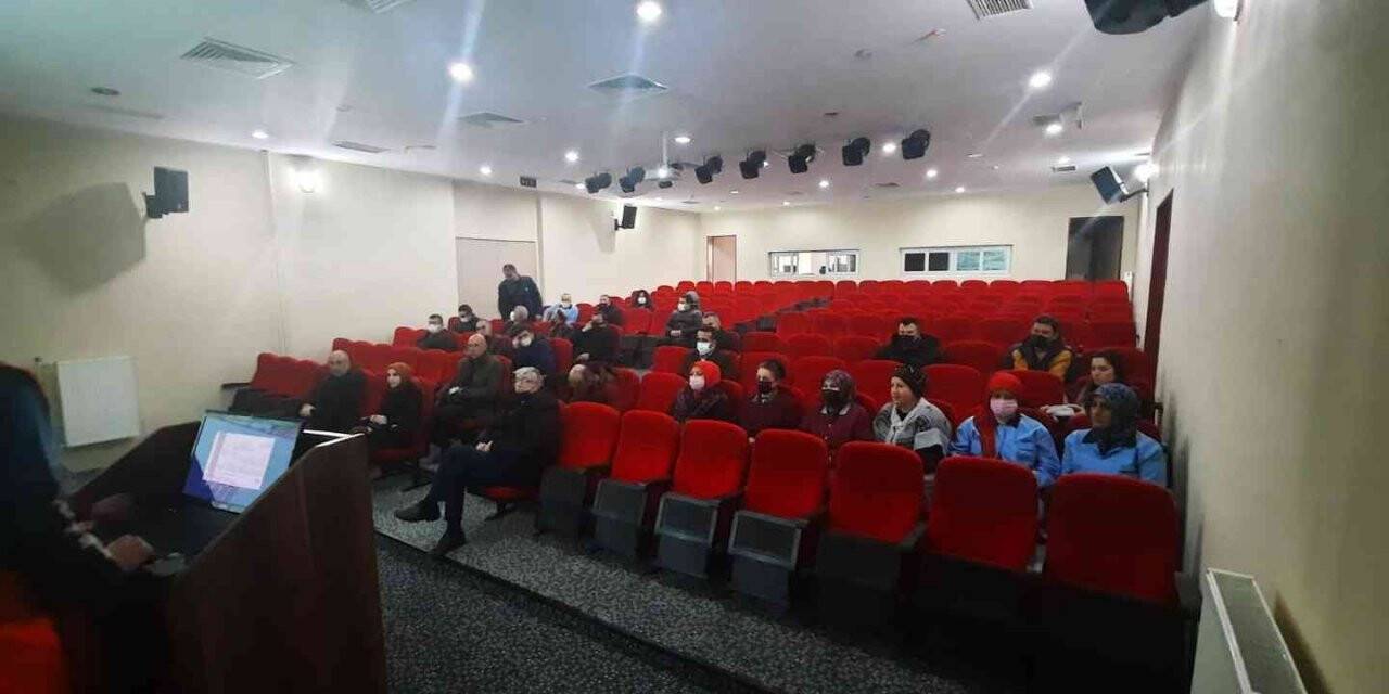 Deprem odaklı eğitim verildi