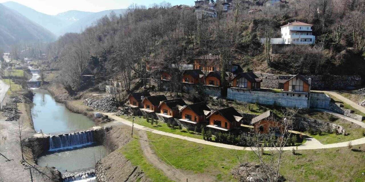 14 Şubat’a günler kala bungalov evler doldu taştı