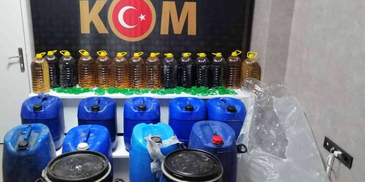 Nazilli’de sahte alkol operasyonu