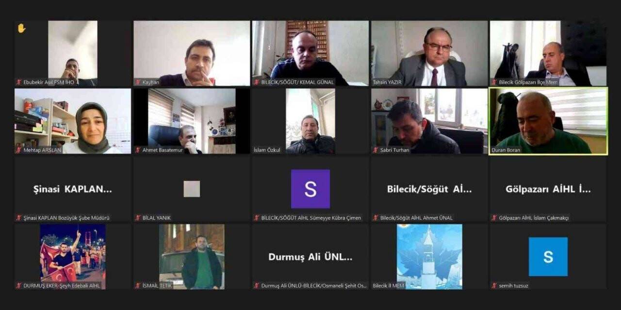 YÖGEP toplantısı telekonferans yöntemiyle gerçekleştirildi